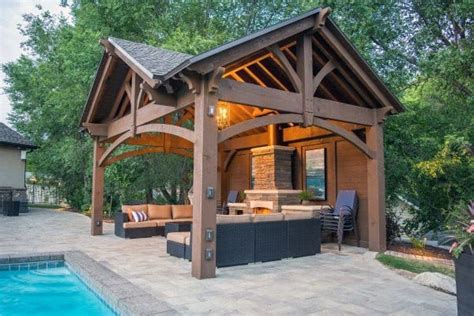 Amish custom built outdoor pavilions quickly change your backyard into an outdoor paradise. Top 50 Best Backyard Pavilion Ideas - Covered Outdoor ...