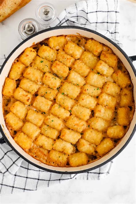Easy Tater Tot Casserole Spend With Pennies