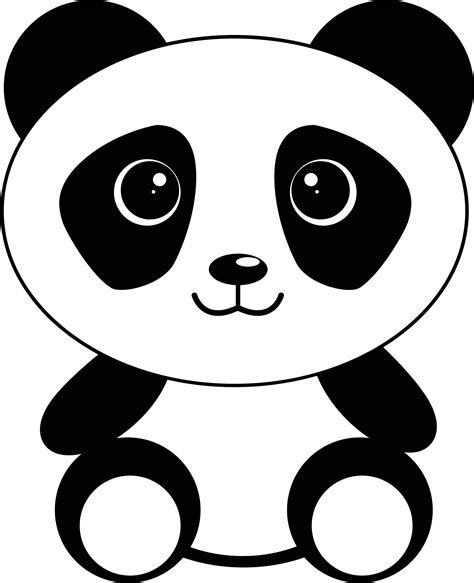 Cartoon Panda Sketch At Explore Collection Of