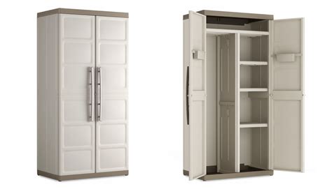 Piscine, gazebo o casette e box. Armadio da esterno in resina UTILITY CABINET XL