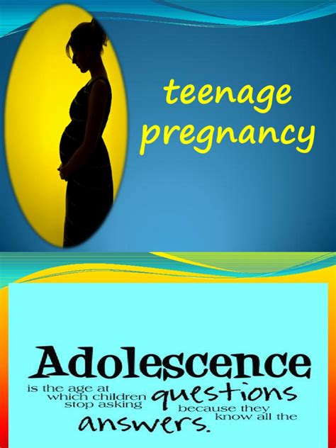 Teen Pregnancy Pdf