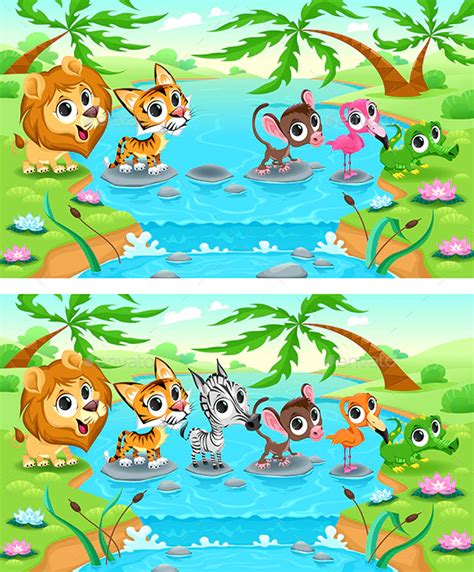 Spot The Differences Preschool Activities Toddler Fun Worksheets For