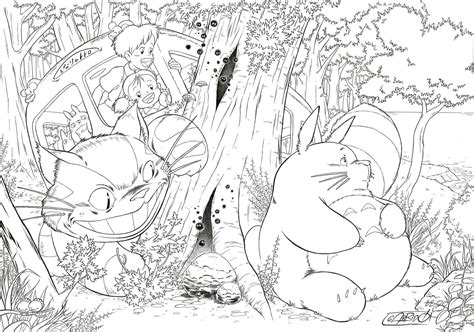 I purchased 2 coloring books, each had different cover and different sample pages on the back cover. Totoro coloring pages to download and print for free