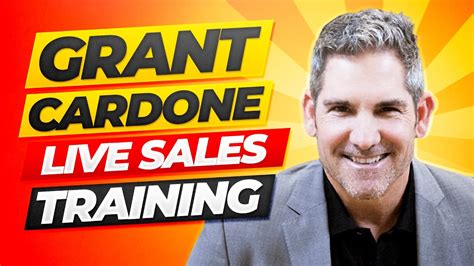 Grant Cardone Live Sales Call Training Youtube