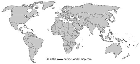 Blank Political World Map Afp Cv