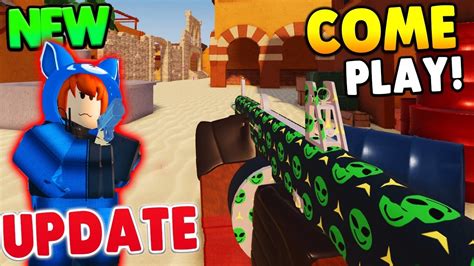 Arsenal is a first person shooter based on cs:go's gun game game mode. Roblox Arsenal 🔥NEW🔥 SUMMER UPDATE - New Weapons, Skins ...
