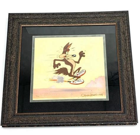 Bid Now Chuck Jones Wile E Coyote Fast Limited Edition March Pm Edt