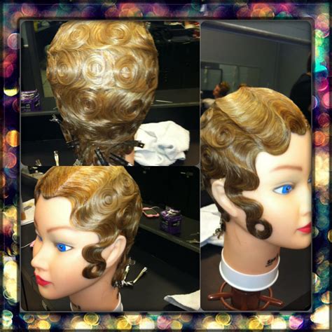 Finger Waves And Pin Curls Finger Waves Pin Curls Mannequin Heads