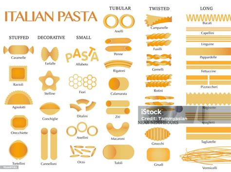 Italian Pasta 01 Stock Illustration Download Image Now Pasta