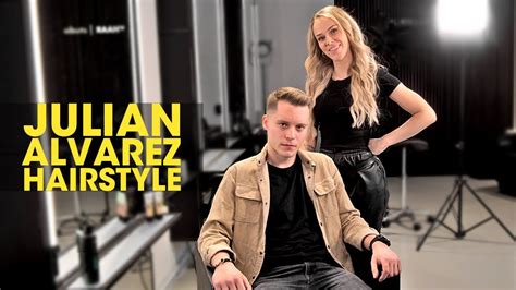Julian Alvarez Hairstyle Short Haircut Inspiration Youtube