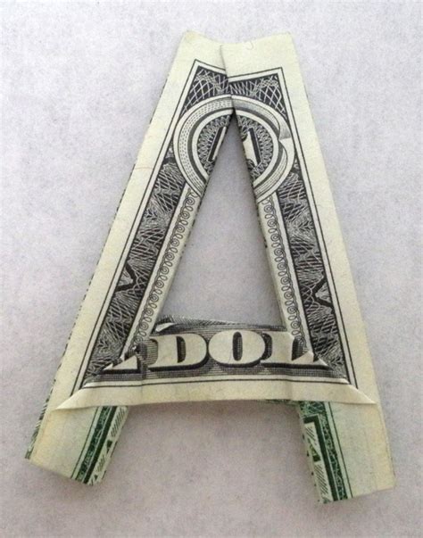 Dollar Pyramid Dollar Bill Origami Money Origami Origami Letter
