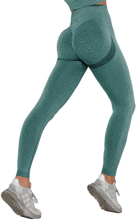 Comfree Womens Seamless Leggings High Waisted Workout Tight Leggings