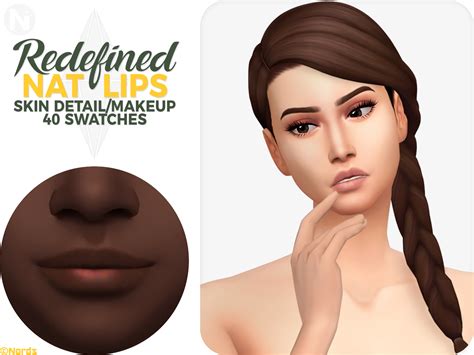 Nat Lips Sims 4 Cc Skinblend