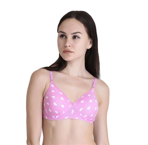 Buy Modern Form Cotton Push Up Bra Pink Online At Best Prices In