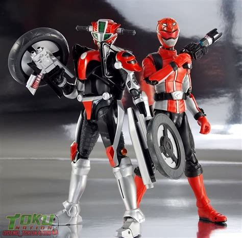 TV Movie Character Toys Bandai Power Rangers GO BUSTERS RED BUSTER