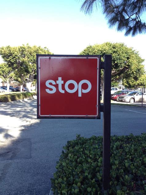 This Stop Sign Is Square Rmildlyinteresting