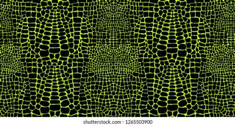 Vector Seamless Pattern Crocodile Alligator Skin Stock Vector Royalty