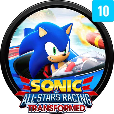 Sonic And All Stars Racing Transformed Logo By Emersonsales On