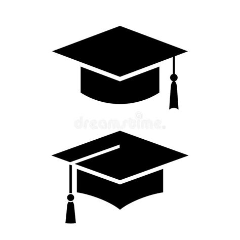 Icono Del Título De Graduación Y Del Diploma De Educación Ilustración
