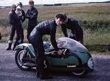 Chris Vincent in 1963 Classic Motorcycle Pictures