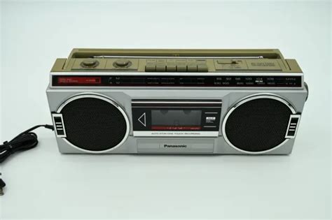 VINTAGE PANASONIC RX 4830 AM FM Stereo Cassette Boombox With Power Cord