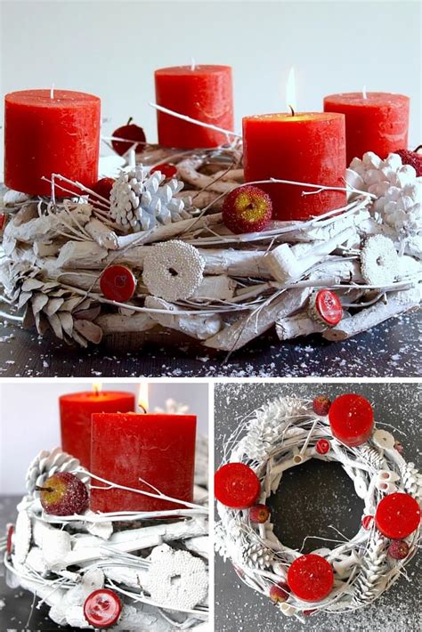 An online community for the most awesome kids in the galaxy. DIY Adventskranz - Handmade Kultur