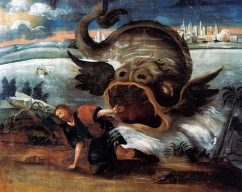 It was a source of consolation to him in his while there are differing opinions on the exact interpretation of the word תנין in exodus 7:10, jonah was swallowed by a fish and not a whale (both. Jonah > Yonah and the whale - Tanakh through world art