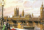World Of Postcards: Old London in wintertime