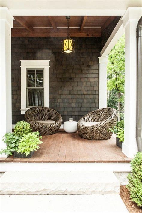 Contemporary Porch Ideas Porch Design Front Porch Seating Modern