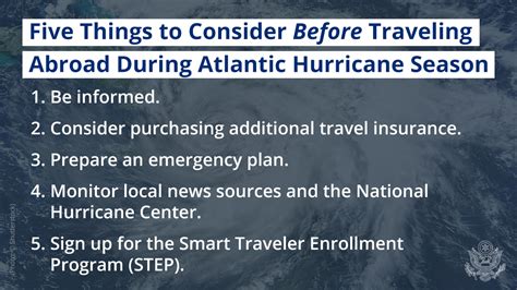 Five Things To Consider Before Traveling Abroad During Atlantic