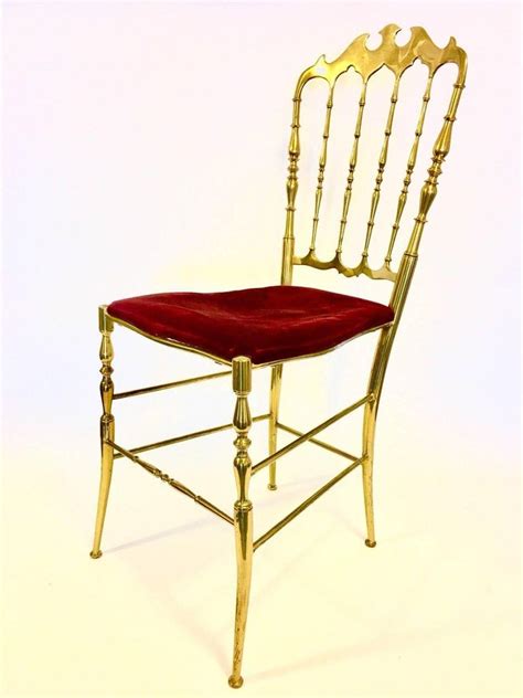 The chiavari chair company offers a large variety of chiavari chairs available in many sizes, materials & colors. Solid Brass Chiavari Chair For Sale at 1stdibs