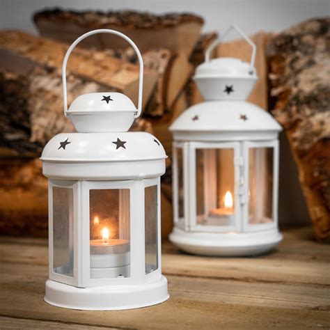 Metal Candle Lanterns Tealight Holders Vintage French Moroccan Style