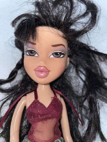 Mga Bratz Doll Long Black Hair With Braid And Bangs 4571538298