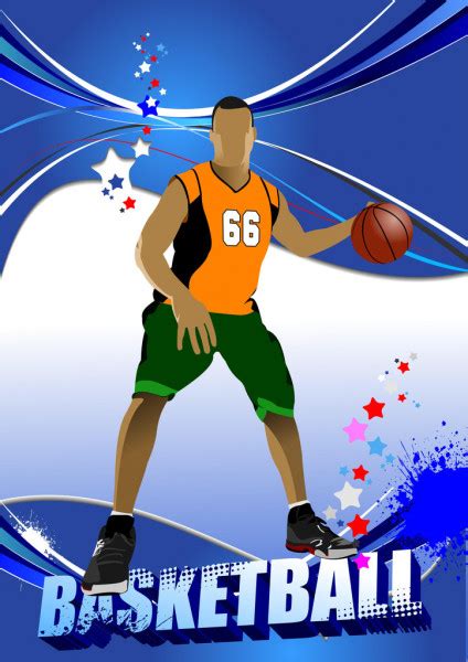 Basketball Poster Stock Vector Image By ©leonido 34950341