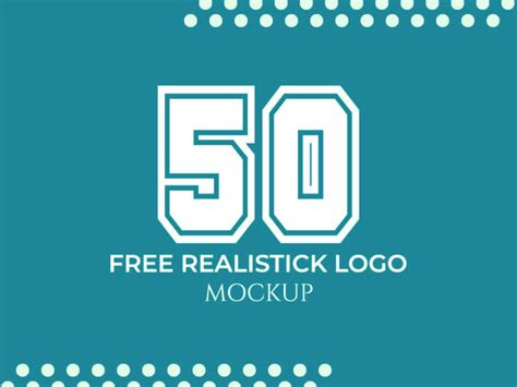 Realistic Logo Mockup Set Smashmockup