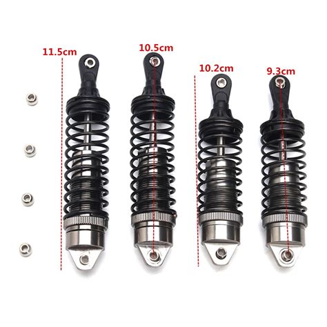 Titanium Rc Car Aluminum Front And Rear Shock Absorber For 110 Traxxas
