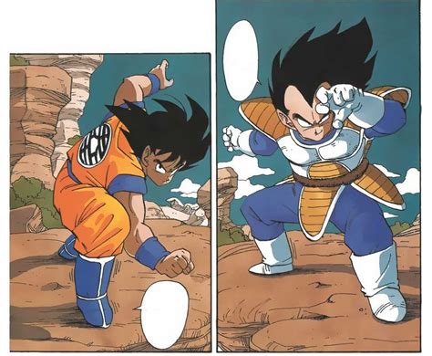 Goku And Vegeta Saiyan Saga