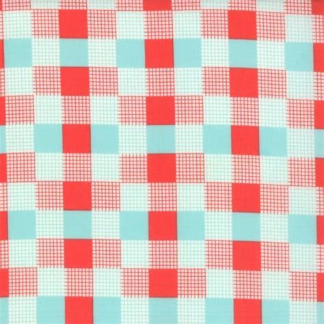 Happy Go Lucky Check Red Aqua 55067 11 Bonnie And Camille 1 2 Yd Yard