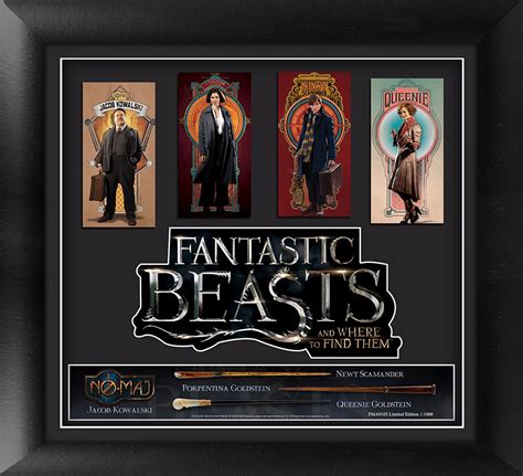 fantastic beasts framed  art fma