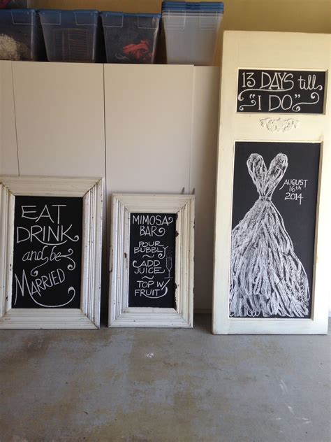 Old Baseboard Chalkboard ~ Bar Drinks Mimosa Drink Chalkboard Quote Art