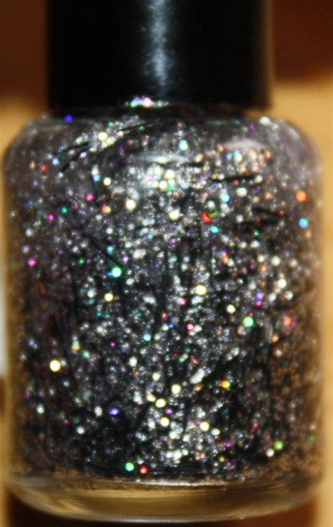 Shredded Silver Glitter Nail Polish By Sicklacquers On Etsy 400