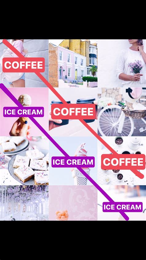 You can quickly add elements like stairs. 9 Types of Instagram Grid Layouts (Planner + Tips ...