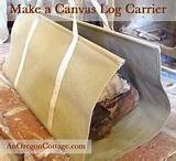 Canvas Wood Carrier Pattern