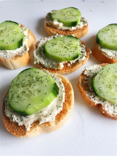 Cucumber Cream Cheese Sandwich Appetizer Xoandso Vegetarian Comfort