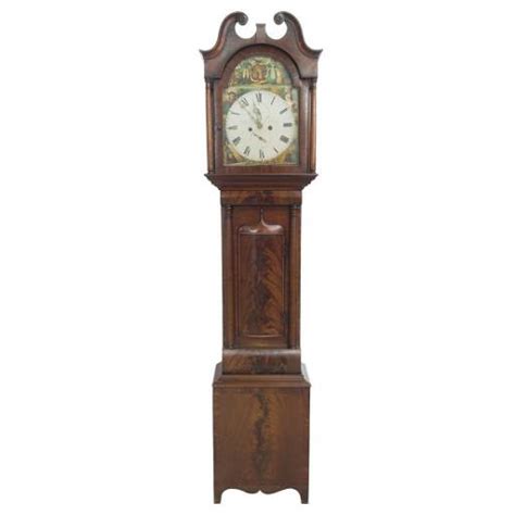 19th Century Scottish William Young Tall Case Clock Feb 19 2022