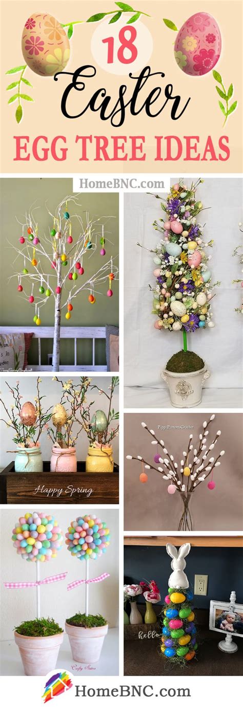 18 Best Easter Egg Tree Ideas And Designs For 2021