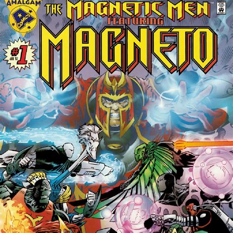 Remembering Amalgam Magnetic Men Featuring Magneto Multiversity Comics