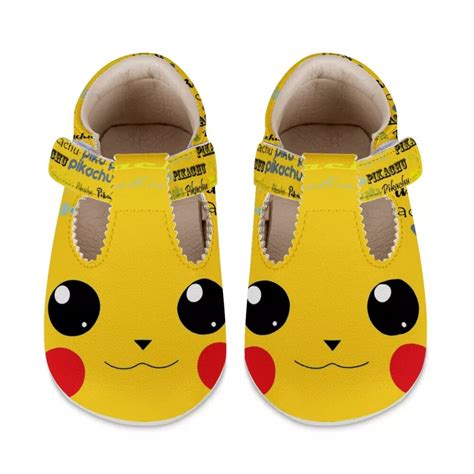 Pikachu Toddler Shoes Customized Pikachu Baby Shoes Etsy