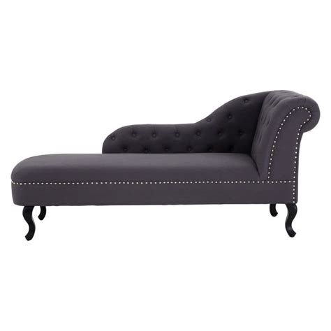 Последние твиты от chaise lounge (@chaiselounge). Chesterfield Chaise Longue - Grey Linen in 2020 | Chaise ...