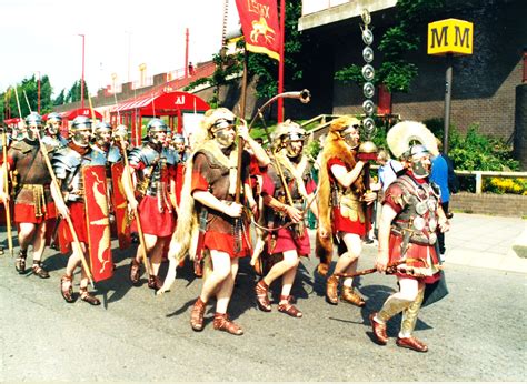 Roman Soldiers Outside Metro Tyne And Wear Archives And Museums Blog